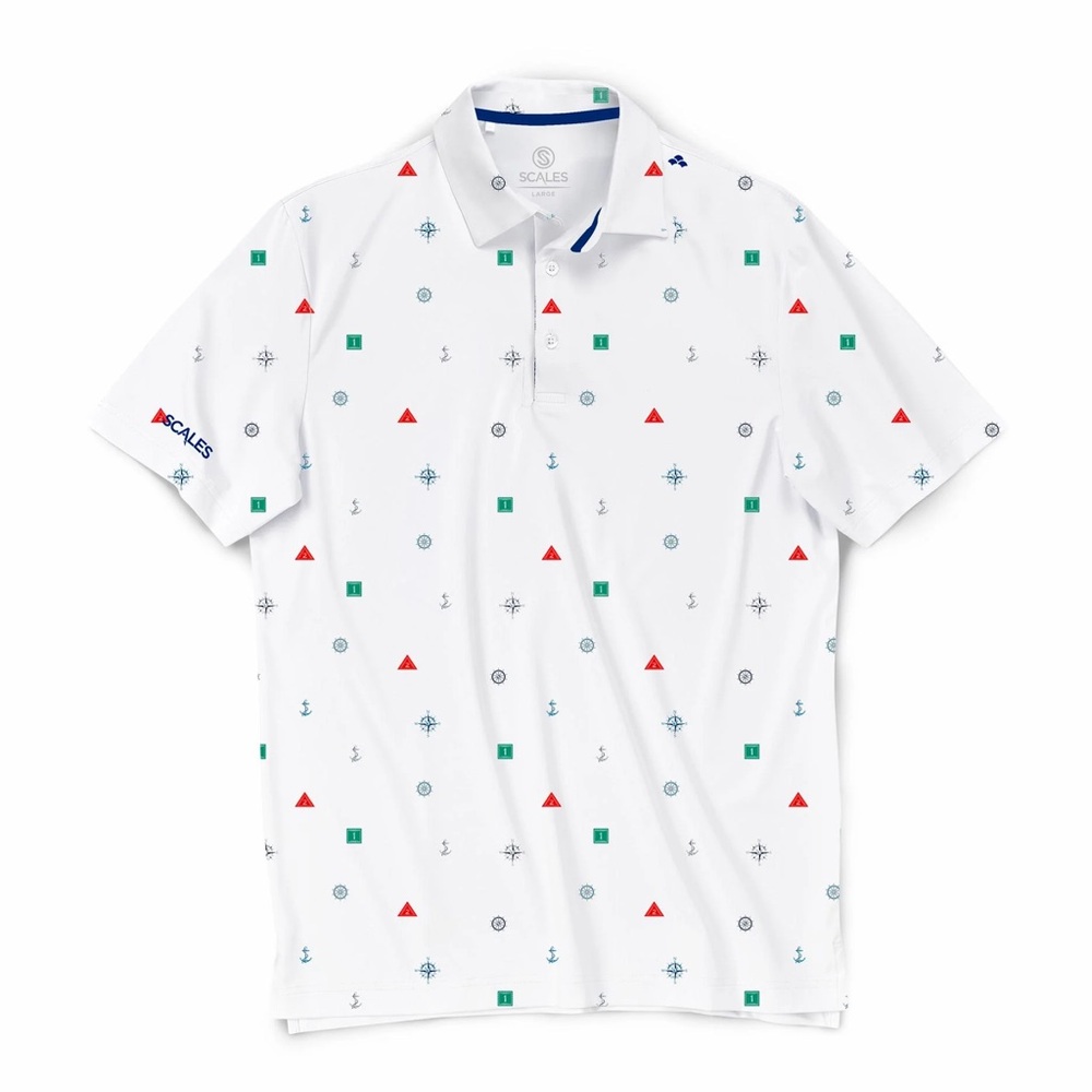 Scales Holiday Qualified Polo